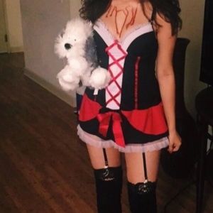 Vampire/ Little Red Riding Hood Halloween Costume
